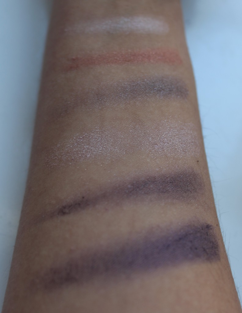 W7 In The Night Smokey Palette swatch