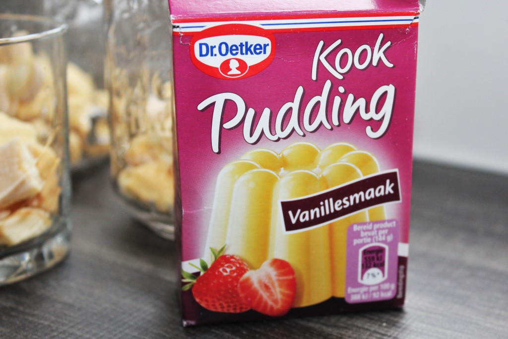 Kookpudding vanille