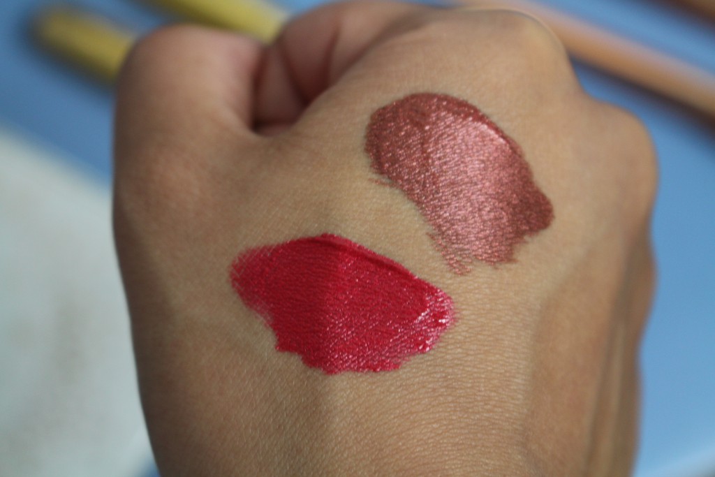 milani mattallics review liquid lipstick