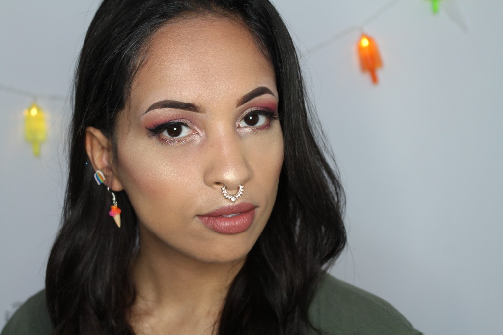 festival makeup look