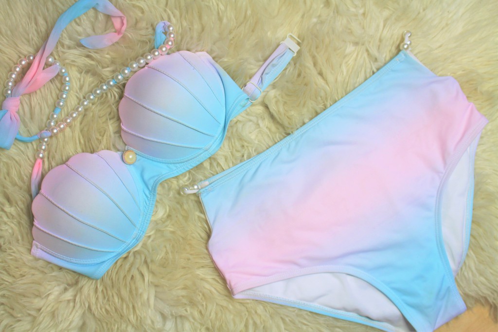 mermaid bikini zeeemeermin pastel bikini review