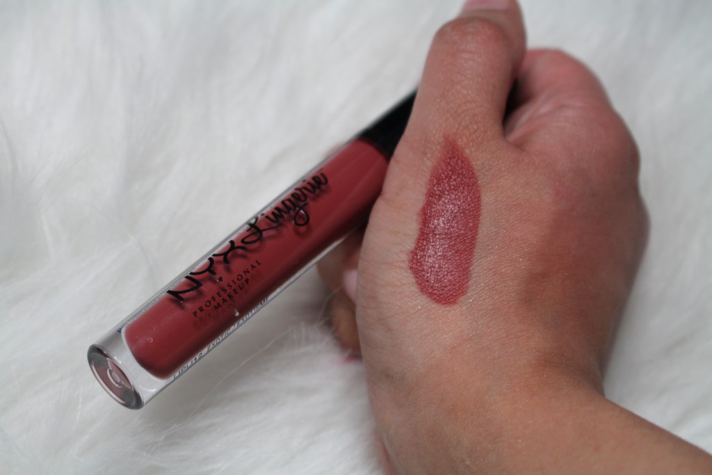 nyx lip lingerie exotic review