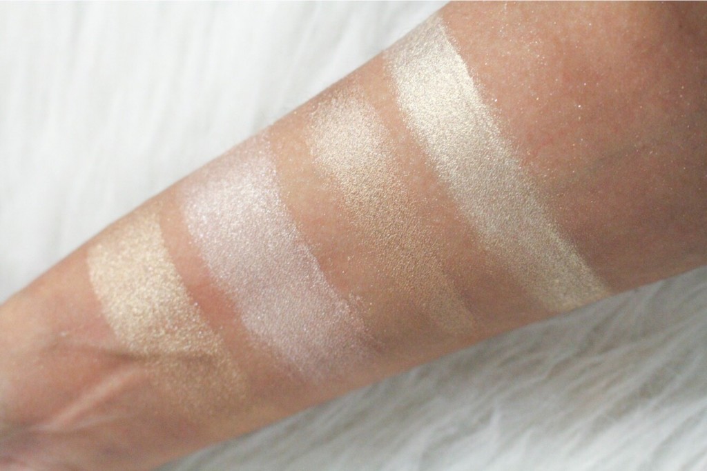 Sleek Cleopatra's Kiss Highlighting Palette swatches