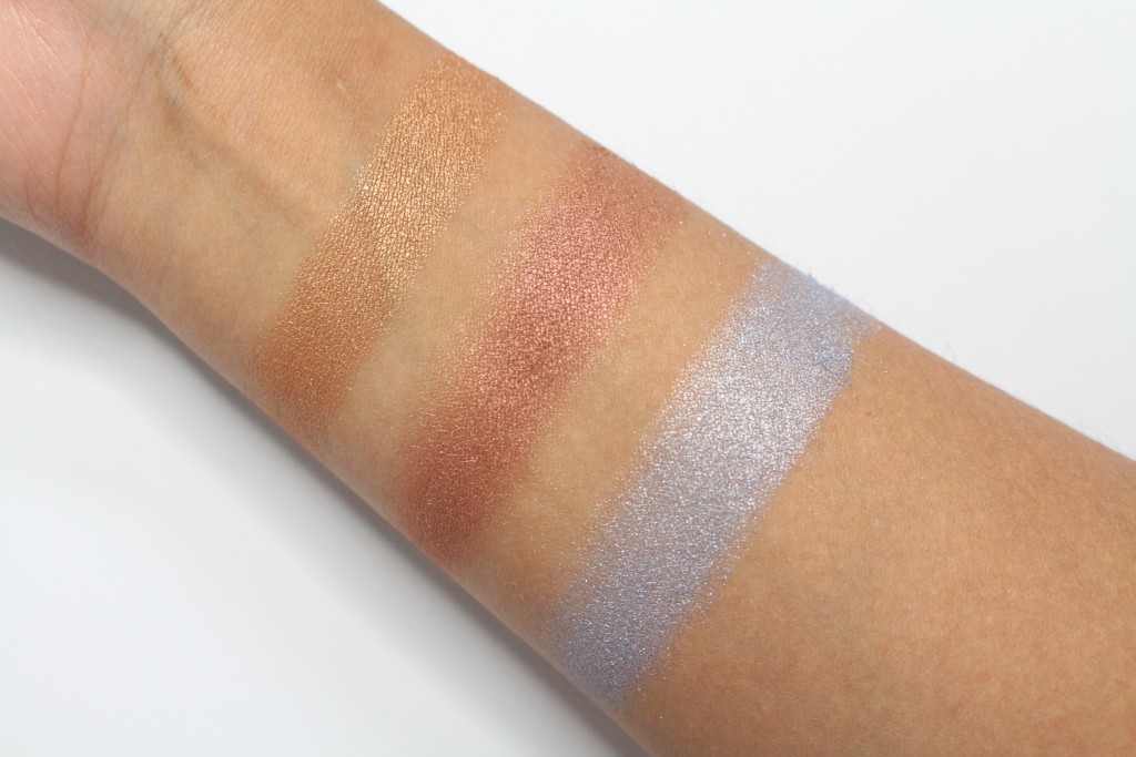MUA Undress Your Skin Shimmer highlighters swatches