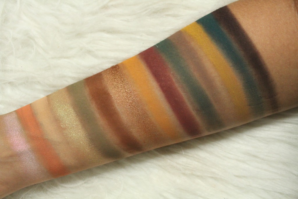 Anastasia Beverly Hills Subculture palette swatches