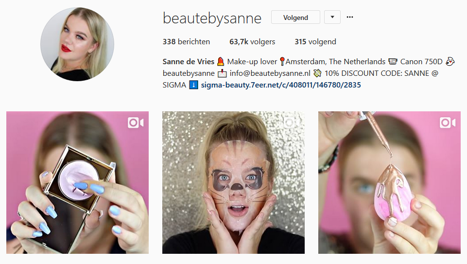 Sanne vertelt: in 3 maanden van 5.000 naar 63.000 Instagram volgers!