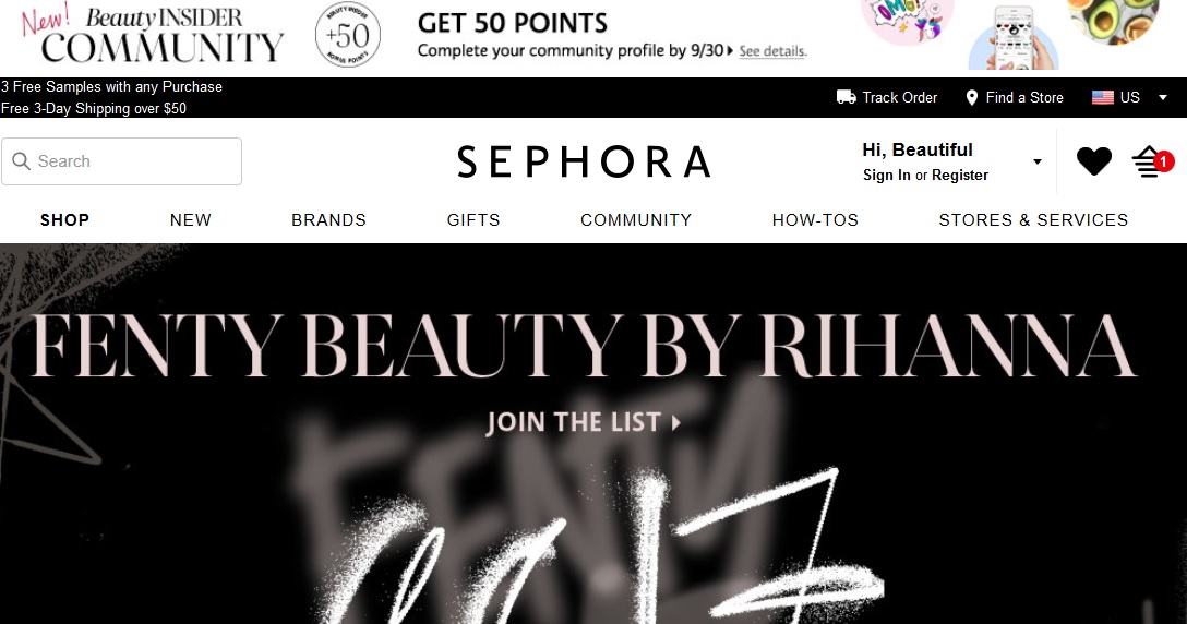 hoe sephora bestellen nederland