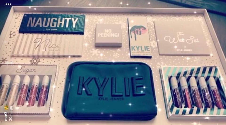 kylie cosmetics holiday collectie 2017