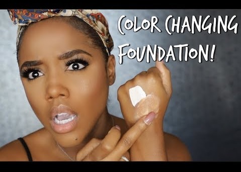color changing foundation
