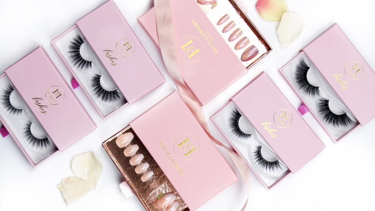 matte shimmer beauty lashes nepwimpers plakwimpers