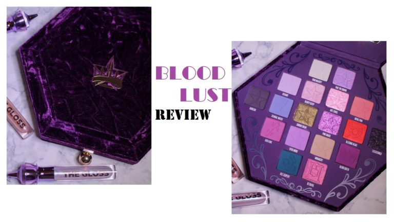 Jeffree Star Cosmetics BLOOD LUST palette | Review
