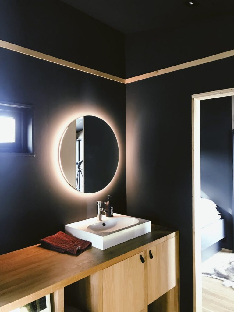 led spiegel badkamer