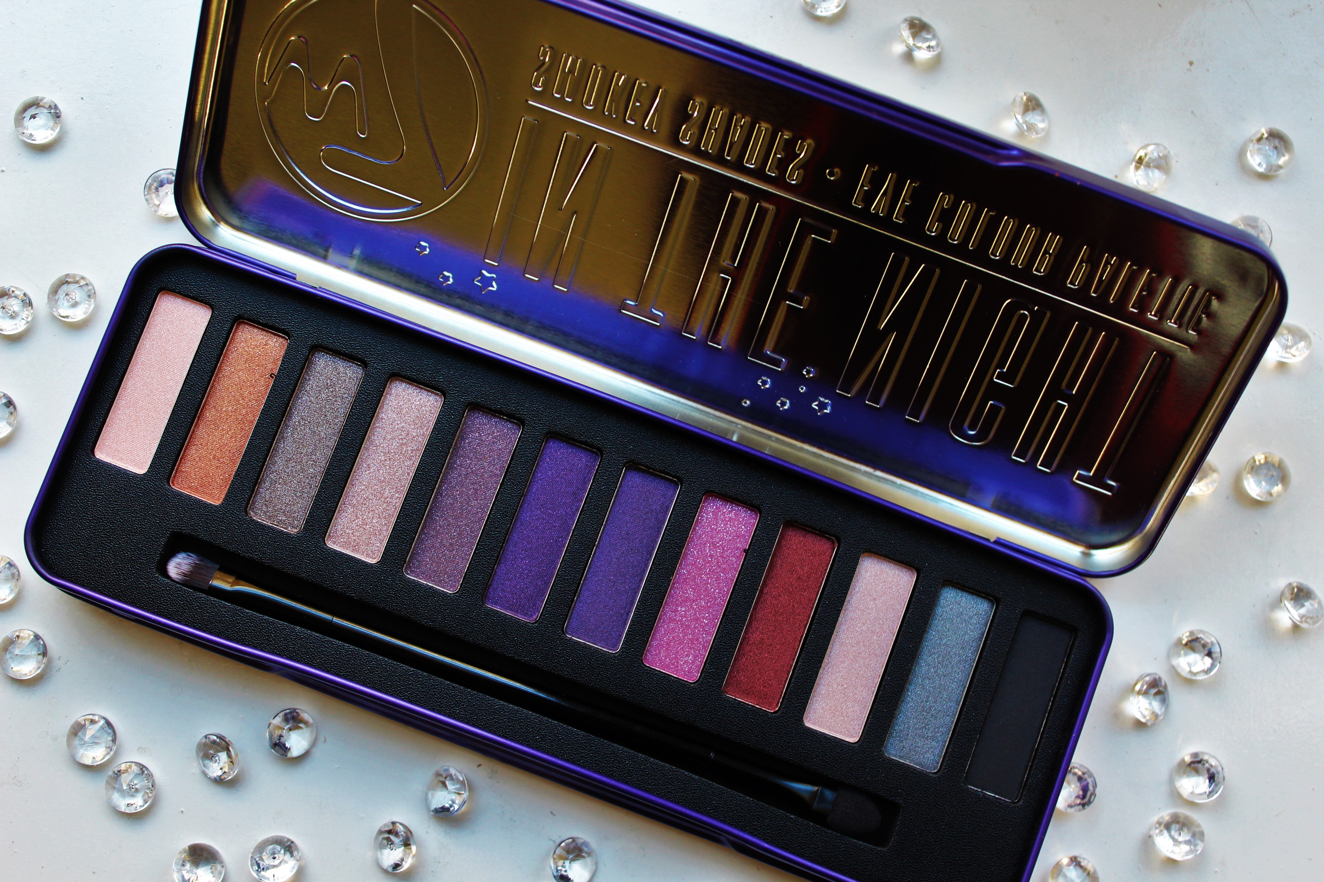 W7 In The Night Smokey Palette | Review & look
