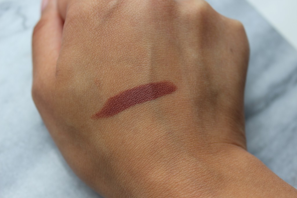 Mac whirl lipstick swatch