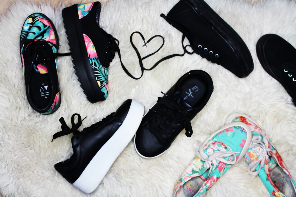 platform sneakers