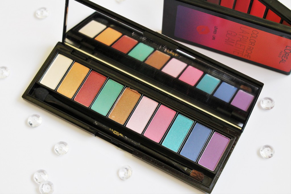 La palette glam l'oreal eyes