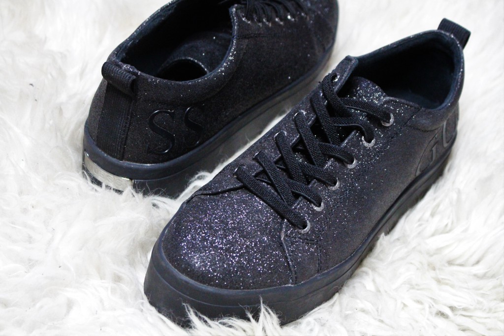 Guess glitter sneakers fashion