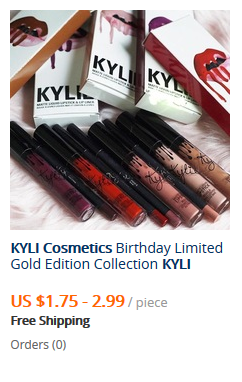 kylie cosmetics namaak