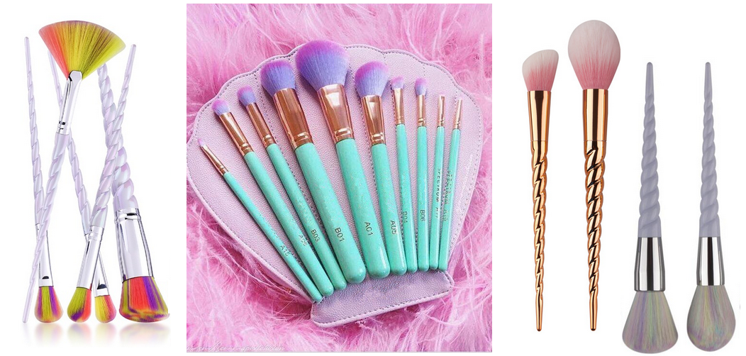 Nieuw AliExpress Unicorn & Mermaid make-up kwasten XD-06