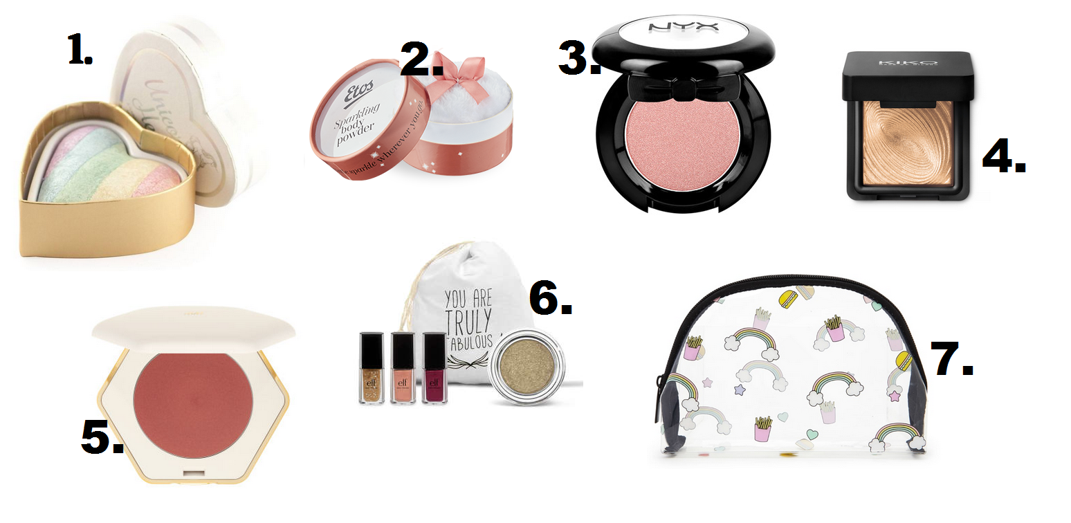 budget goedkope make-up cadeaus