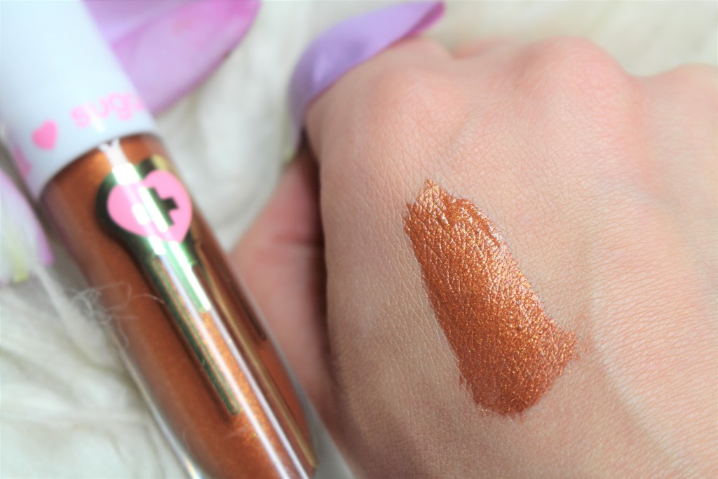 sugarpill pumpkin spice swatch review