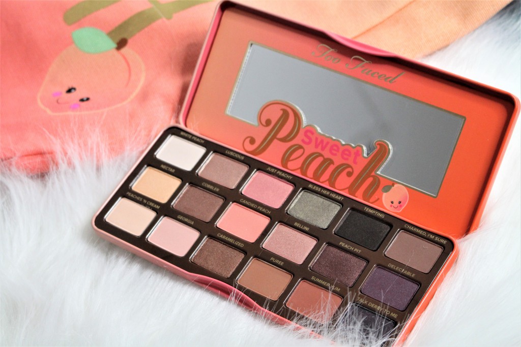 Too Faced Sweet Peach review makeup