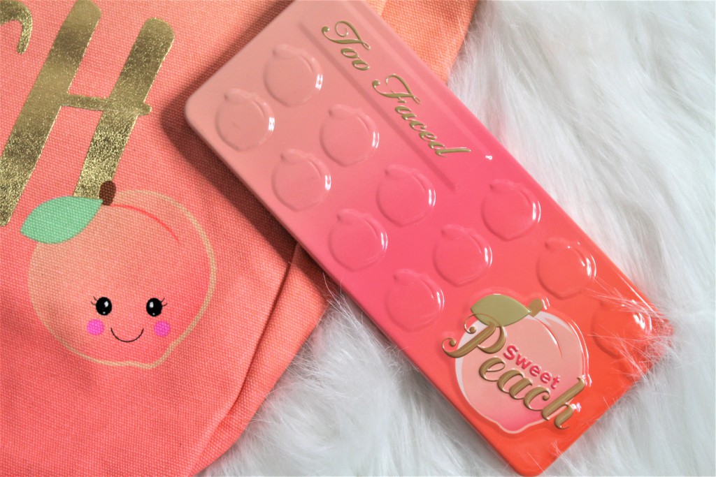 too faced sweet peach review eyeshadow palette