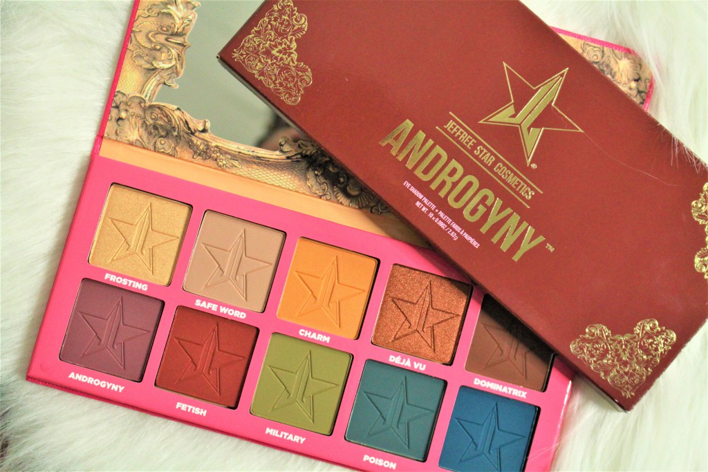 review jeffree star cosmetics androgyny eyeshadow palette