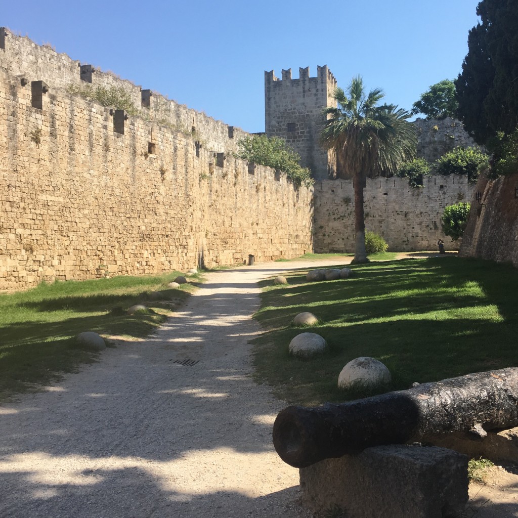 Rhodos oude middeleeuwste stad vakantie 