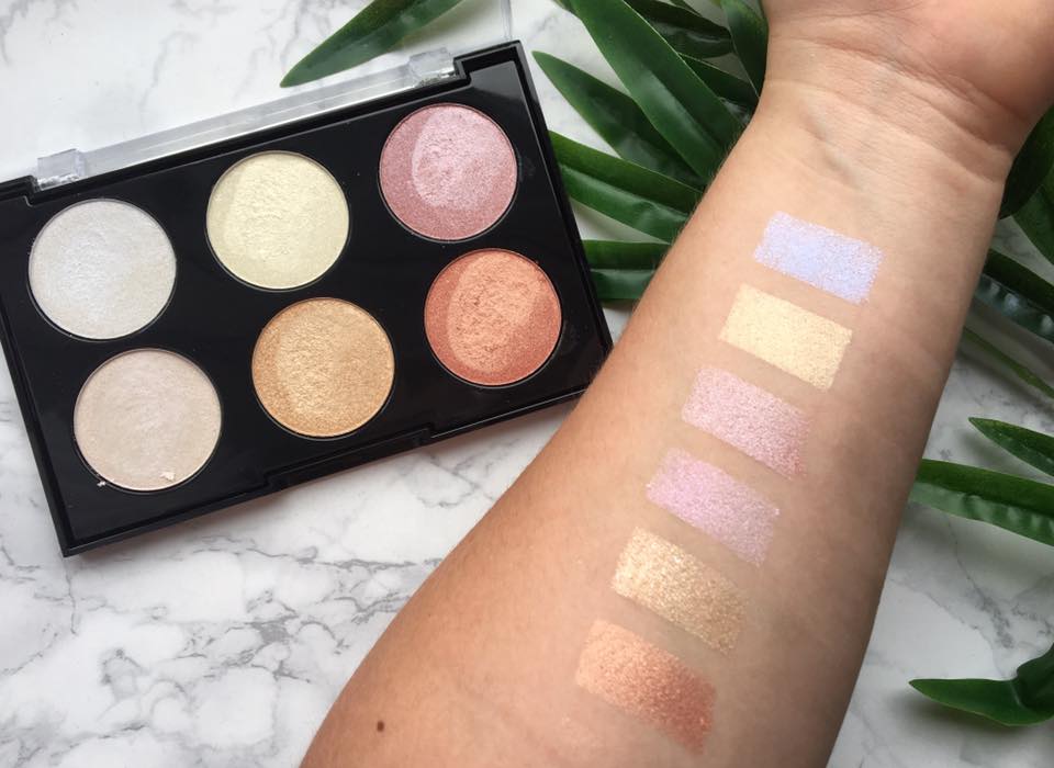 anastasia sweets glow kit dupe swatches