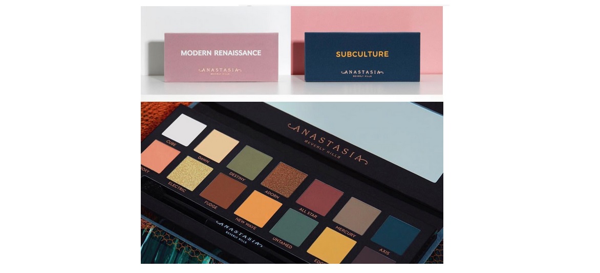 NIEUW ANASTASIA oogschaduw palette: Subculture