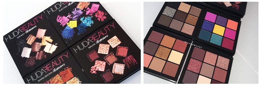 huda beauty mini eyeshadow palettes