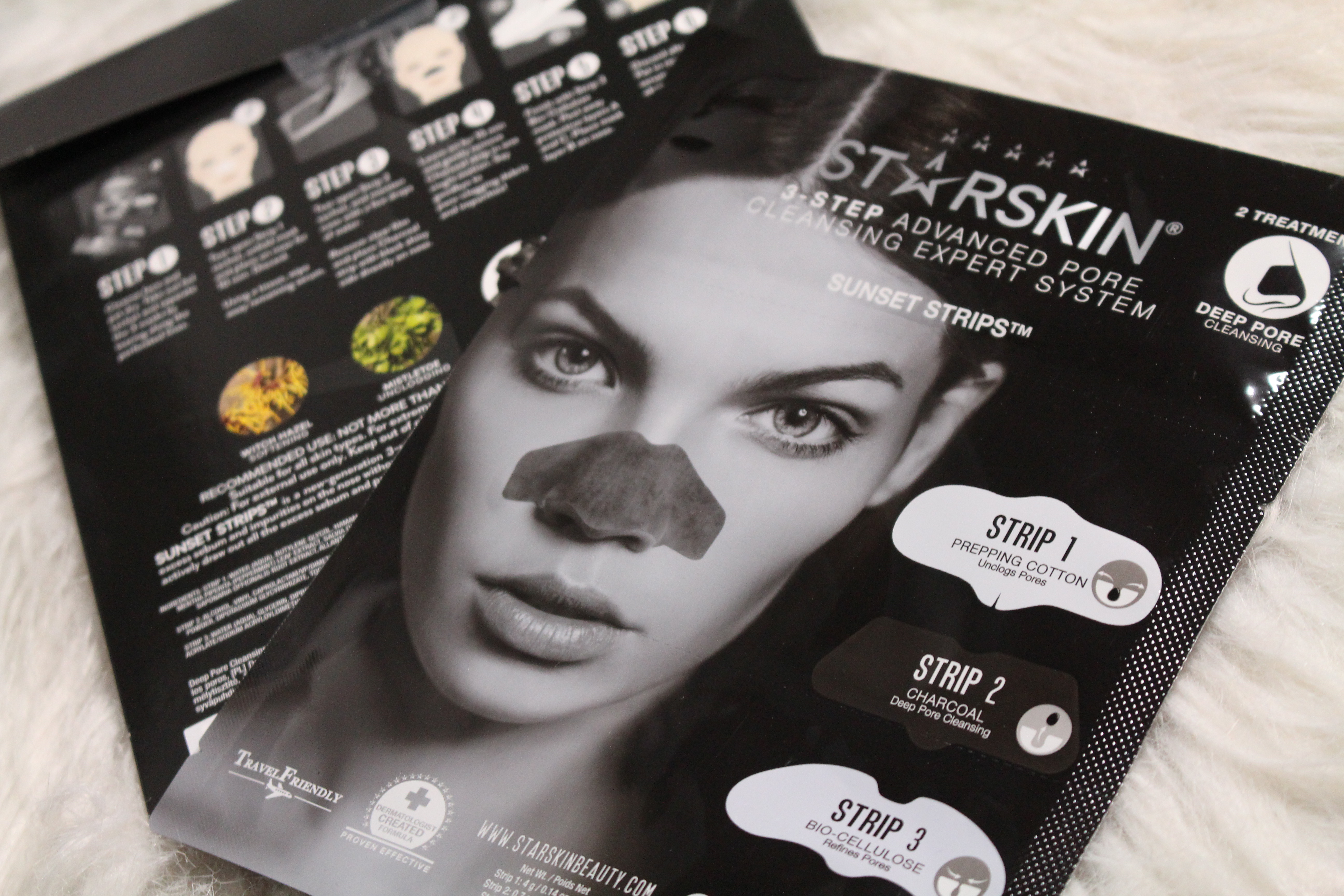 STARSKIN 3-step advanced pore cleansing Sunset Strips | Review