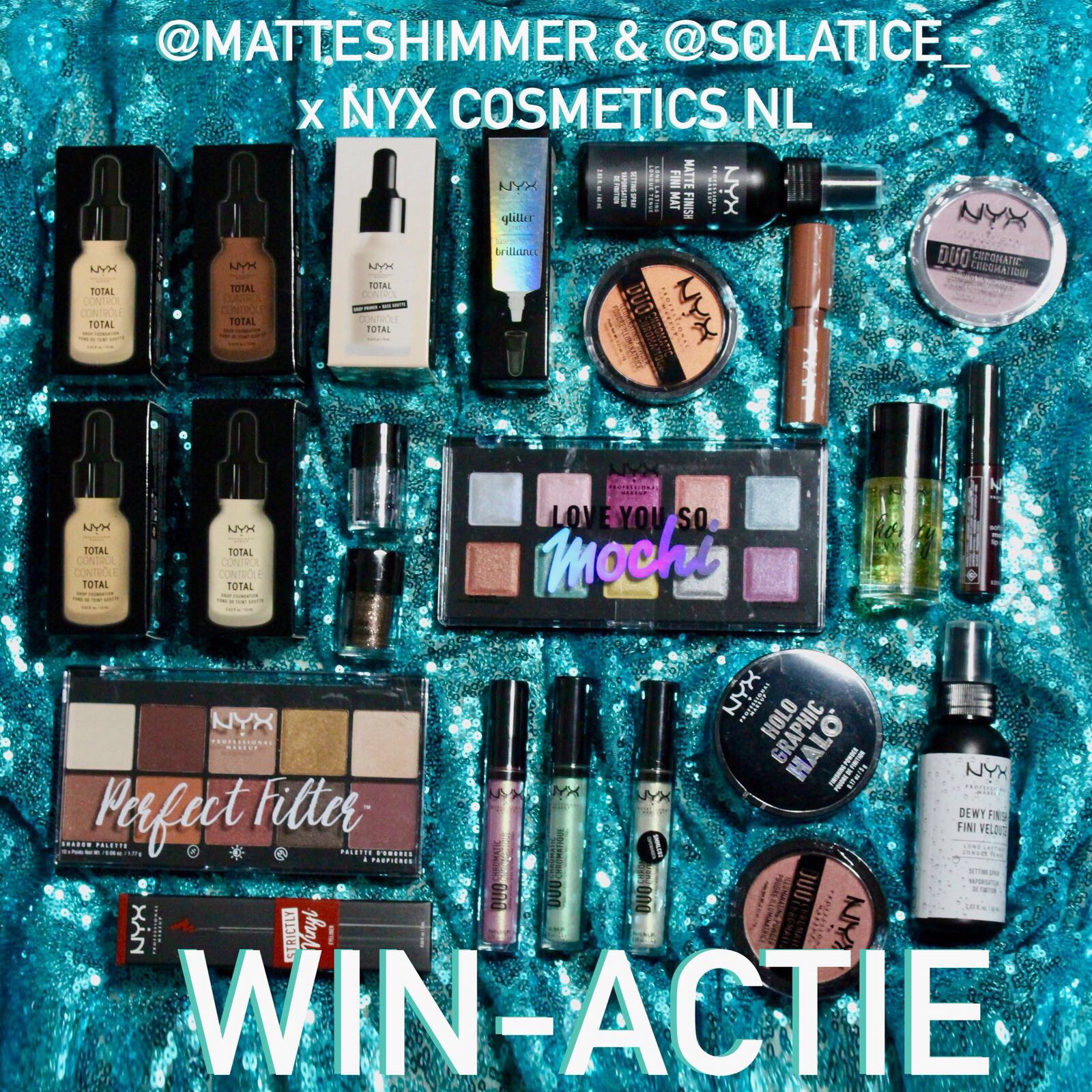 WINACTIE | Win dit hele NYX cosmetics make-up pakket!