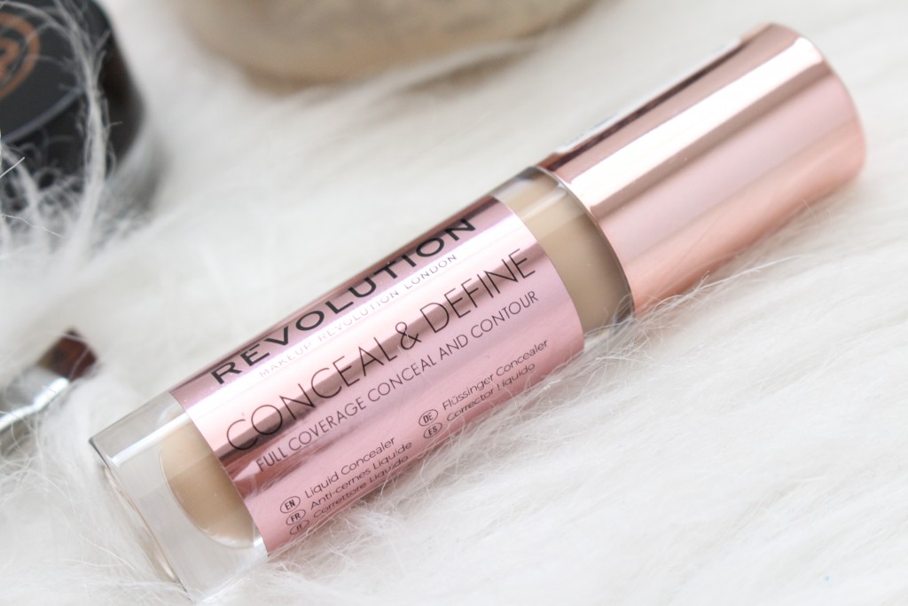 makeup revolution conceal and define concealer review