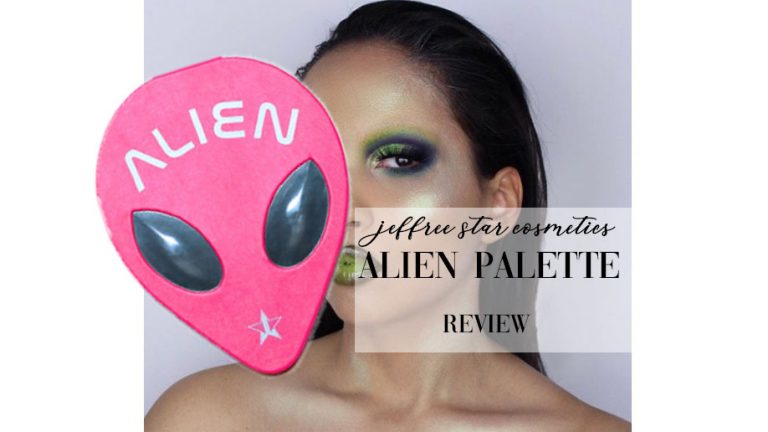 Jeffree Star Cosmetics ALIEN palette | review & look