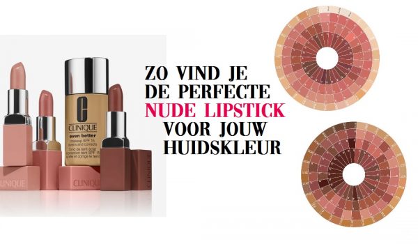 Dé perfecte nude lipstick kleur vind je zo – met je foundation kleur!