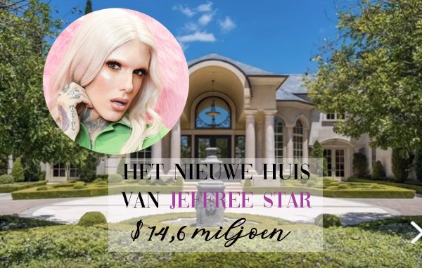 Jeffree Star koopt huis van $14,6 miljoen: dit is ‘m