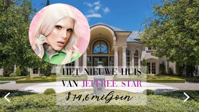 Jeffree Star koopt huis van $14,6 miljoen: dit is ‘m