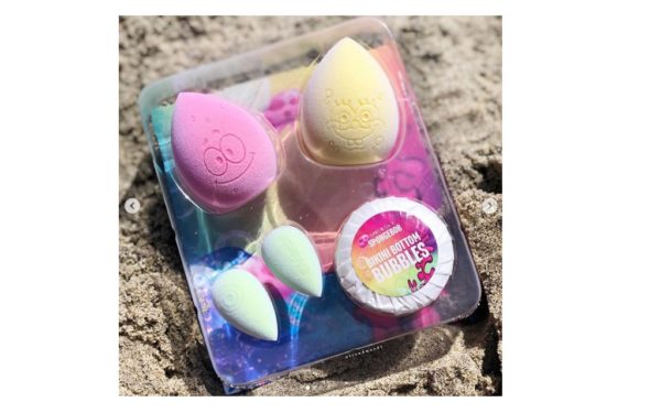 Spongebob wordt een echte make-up spons in samenwerking met dit merk!