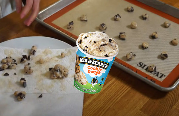 Koekjes bakken met Cookie Dough ijs? Het kan!