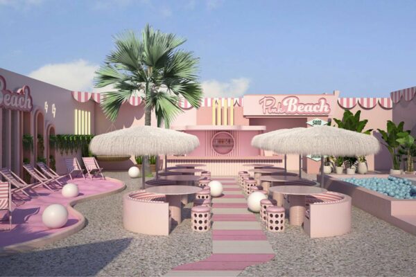 Met je voetjes in het roze zand relaxen: hier is Pink Beach in Amsterdam!